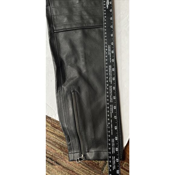 Wilson Woman’s Leather Pants‎ Slim Straight Leg Size 8 NWT - Picture 9 of 14